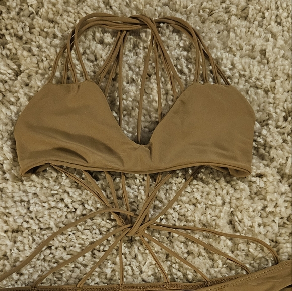 New Mikoh Women's Seychelles One Piece Brown Swimsuit Size XS - Picture 7 of 7